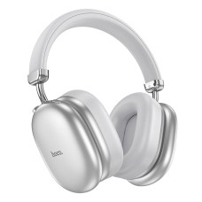 Бездротові Bluetooth навушники Hoco W35 Max Auspicious ANC noise reduction BT 5.4 Silver